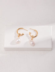 Pearl Whispers Baroque Earrings