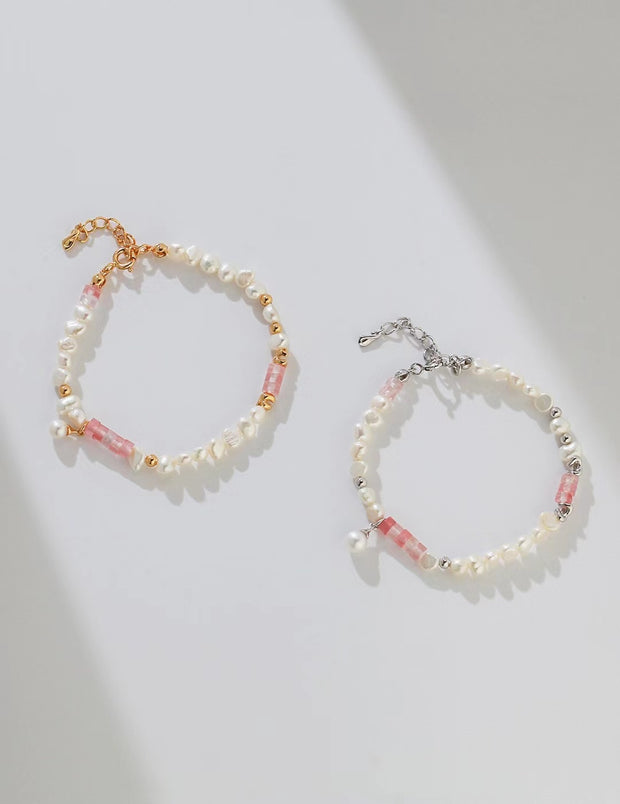 Crystal Style of Pearl Bracelet