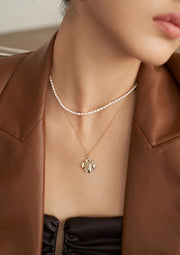 Casual Tetragonal Necklace