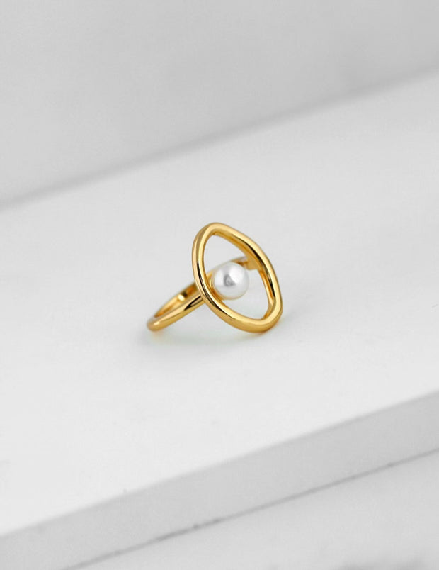 Egg Shape Ring