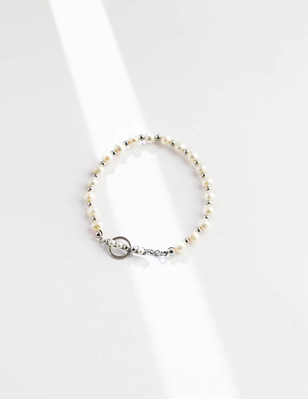 Concise Style Small Pearl Bracelet